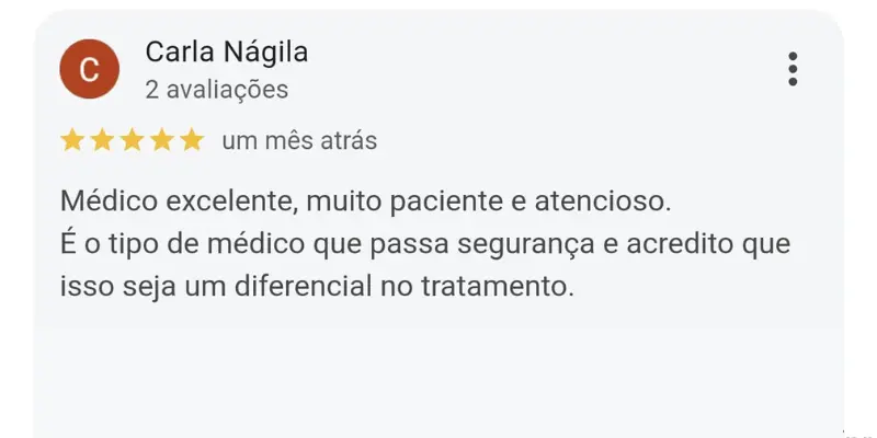 Avaliação Google 01