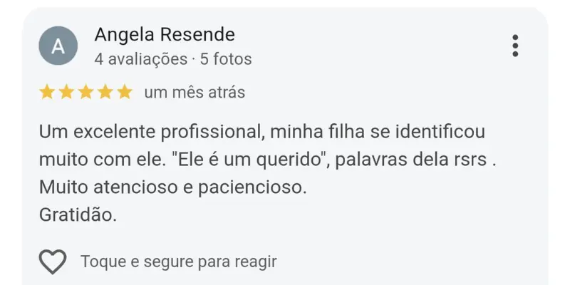 Avaliação Google 03